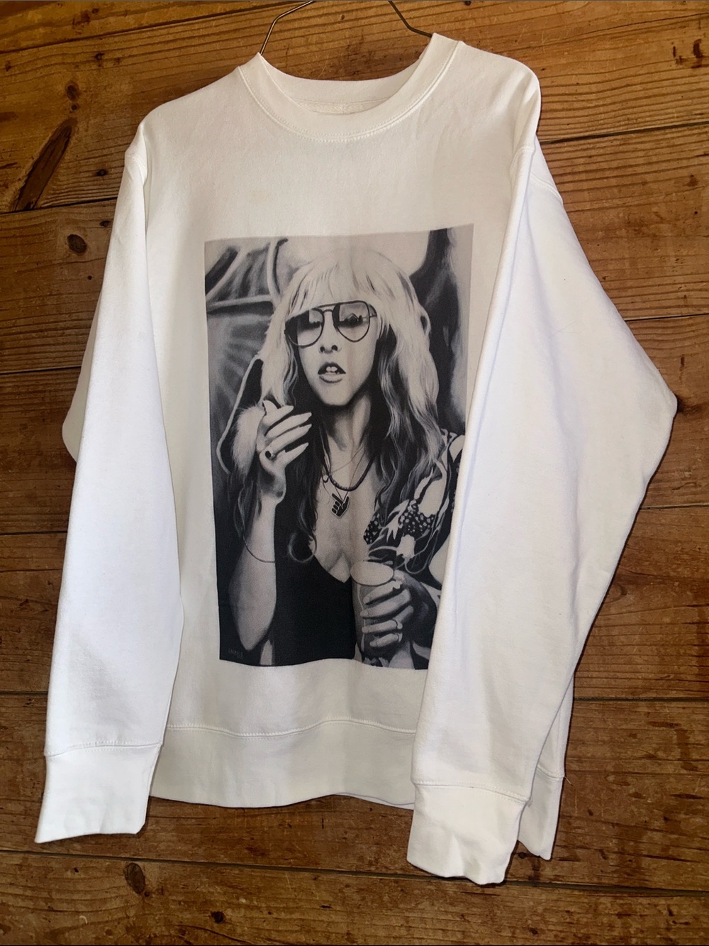 NWT Sidelines Stevie Nicks Crewneck Sweater